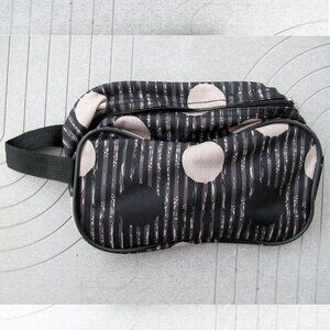 Travel small Bag | cosmetic bag | TAG BAG | GREY & BLACK